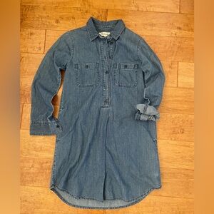 Madewell Denim Shirt Dress